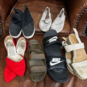 Lot of 6 Women’s Assorted Shoes